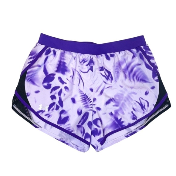 Under Armour womens Fly by 2.0 Printed Running Shorts - Picture 2 of 9